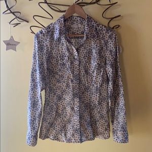 Banana Republic button down, long sleeved blouse
